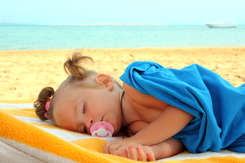 Despre prima vacanță a bebelușului